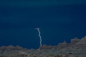 badlandsstorm by James Wilson