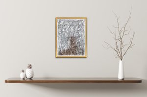The Artist in room ( no.7)  by Andre pace (2022)