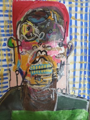 The Artist smile ( no.8)  by Andre pace (2024)