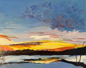 Yellow Sunset by Marcia Brandwein (2026)
