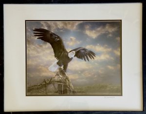 National Treasure framed by Peggy Sue Seehafer
