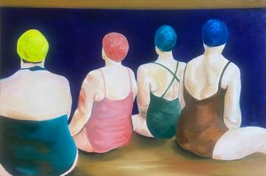 Swimming Meeting by Kathryn Pitt