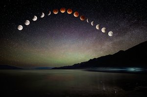 Ryan.E_Lunar Eclipse Death Valley by Elizabeth Ryan