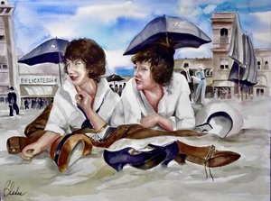 BATHING BEAUTYS OF 1900 by Lana Blades (2023)