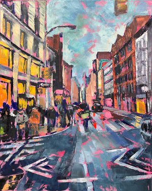 ILoveNYC_Oil_30x24in by Maura Matthews (2026)