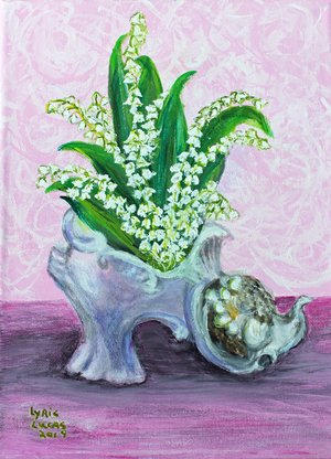 Cinderella's Slipper (framed) by Lyric Lucas
