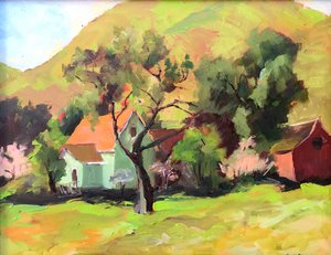 Spring on Nortonville Road by Maria SantoStefano