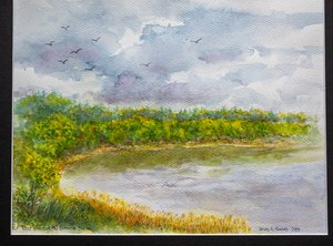 West Winsor NJ Summer Scene by Lewis Flacks (2023)