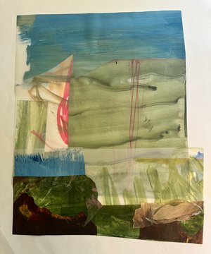 "View from the Lakehouse" by Barbara Shapiro (2024)