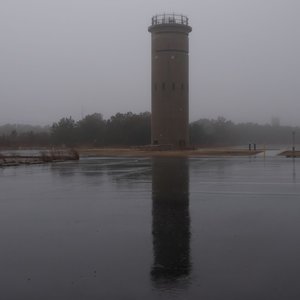 WW II Observation Tower Bethany Beach, DE by Lois Underwood