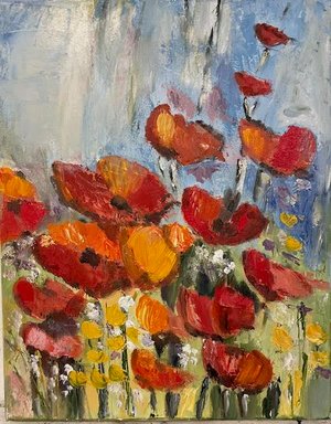 0Poppies by Eunice Roy