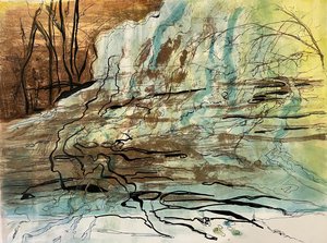BUTTERMILK FALLS 2 by Ann Guiliani (2026)
