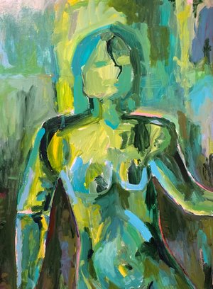 Green Lady by Elise Marshall (2021)