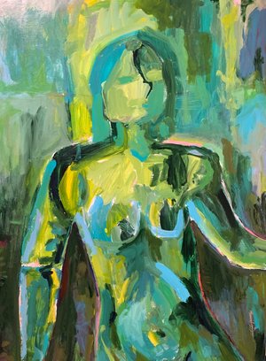 MarshallE Green Lady by Elise Marshall (2021)