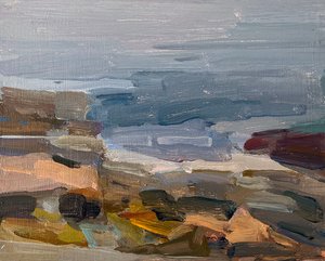 Sea Wall, Fog by Kathleen Good (2026)
