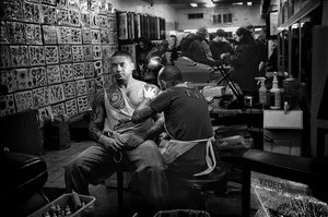 Tattoo Parlor NYC by Michael Shea