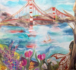 California landing by Joyita Ghose (2026)