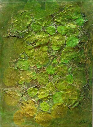 Lotus Pond II by Salma Arastu (2026)