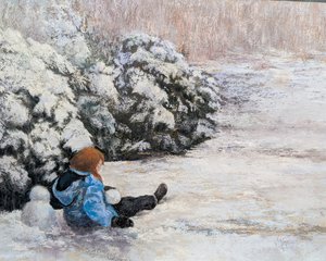 Perfect Day for a Making a Snowman by Valerie Mine