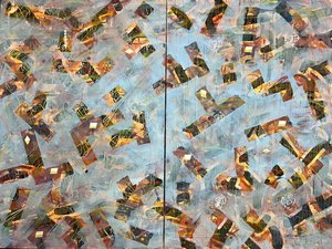 Get Rhythm Diptych by Charles Brenna