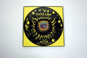 Astro Vinyl Art - Sublime 12x12 by Alec Friel