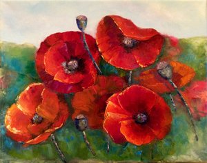 Godown.Poppies 02 by Justine Godown