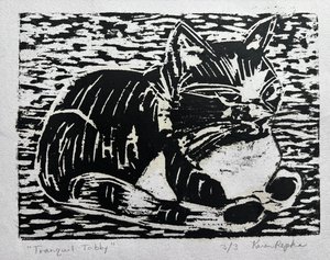 Tranquil Tabby  by Karen Repka (2025)