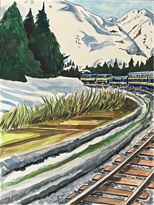 Seward By Rails by Daniel Neufeld