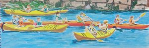 Kayaking In Maine by Daniel Neufeld