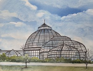 Anna Scripts Whitcomb Conservatory by Barbara Weisenburg (2025)