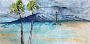 Molokai calm by Carol Sturz