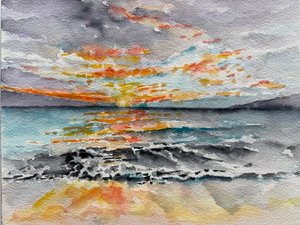 Ka'anapali beach sunrise by Carol Sturz