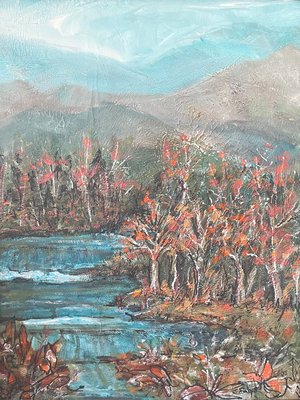 Burnished Forest,Living River  by Susan Palys (2026)