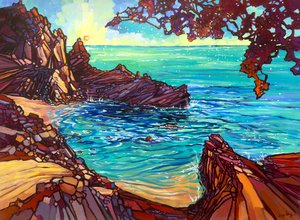 Alone at Big Sur by Judy Hodge (2024)