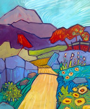 A Breezy Day by Judy Hodge