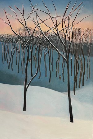Winter Woods I by Jennifer Kish (2025)