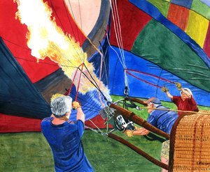 Jeff Blazejovsky Fire in the Envelope by Jeffrey Blazejovsky