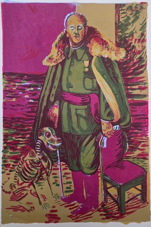Franco in Fur Cape by Nina Belfor (2026)