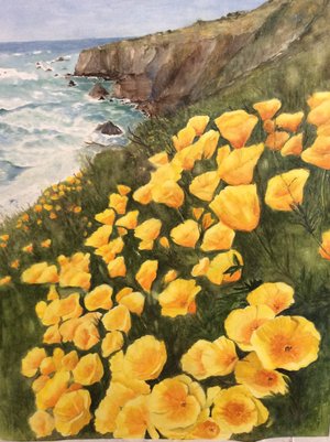 Half Moon Bay by jean brady (2021)