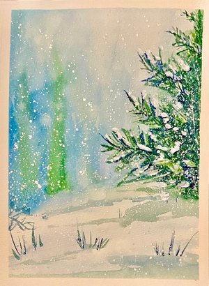 Winters Gentle Blanket  by Nancy Chapman (2025)