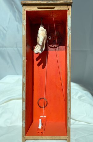 Who Holds the Leash. Female Body and Soul I by Carmen Li (2022)