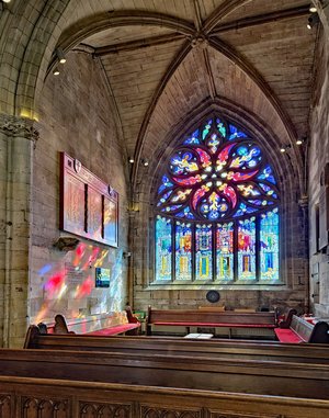 St. Michaels, Linlithgow, Scotland by Kitty Schooley