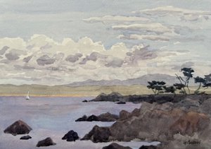Monterey Morning by Nancy Partovi