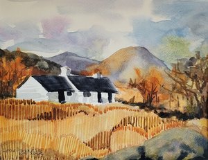 Autumn farm Nov 2023 by Lorna Amundson
