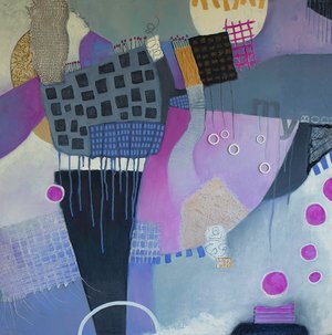 Shaloum Eileen Purple Reigns 30 X 30 1200 by Eileen shaloum (2024)