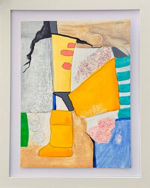 Molina Happy Summer MixedMedia 300 15x12 by Maria Cecilia Molina (2024)