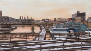 Harlem River Crossing by Karen Popp (2022)