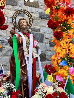 St Roch with Offerings by Lynn Sadlon (2026)
