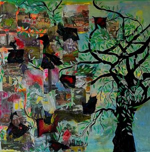 Here stands the olive tree by Gloria Klaiman (2025)