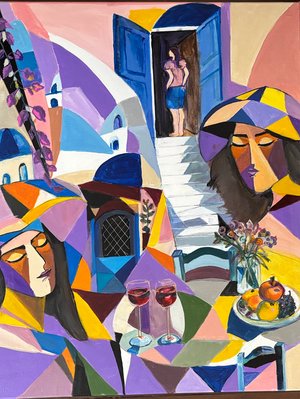 Refractions of Santorini by Shahrzad Dehsarvi (2026)